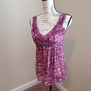 Express Gauze top, multi colors. Small